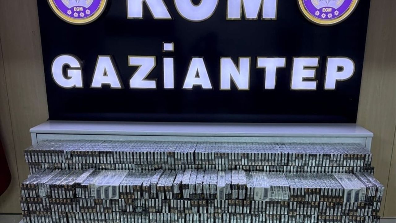 Gaziantep'te Kaçakçılık Operasyonunda İki Tutuklama