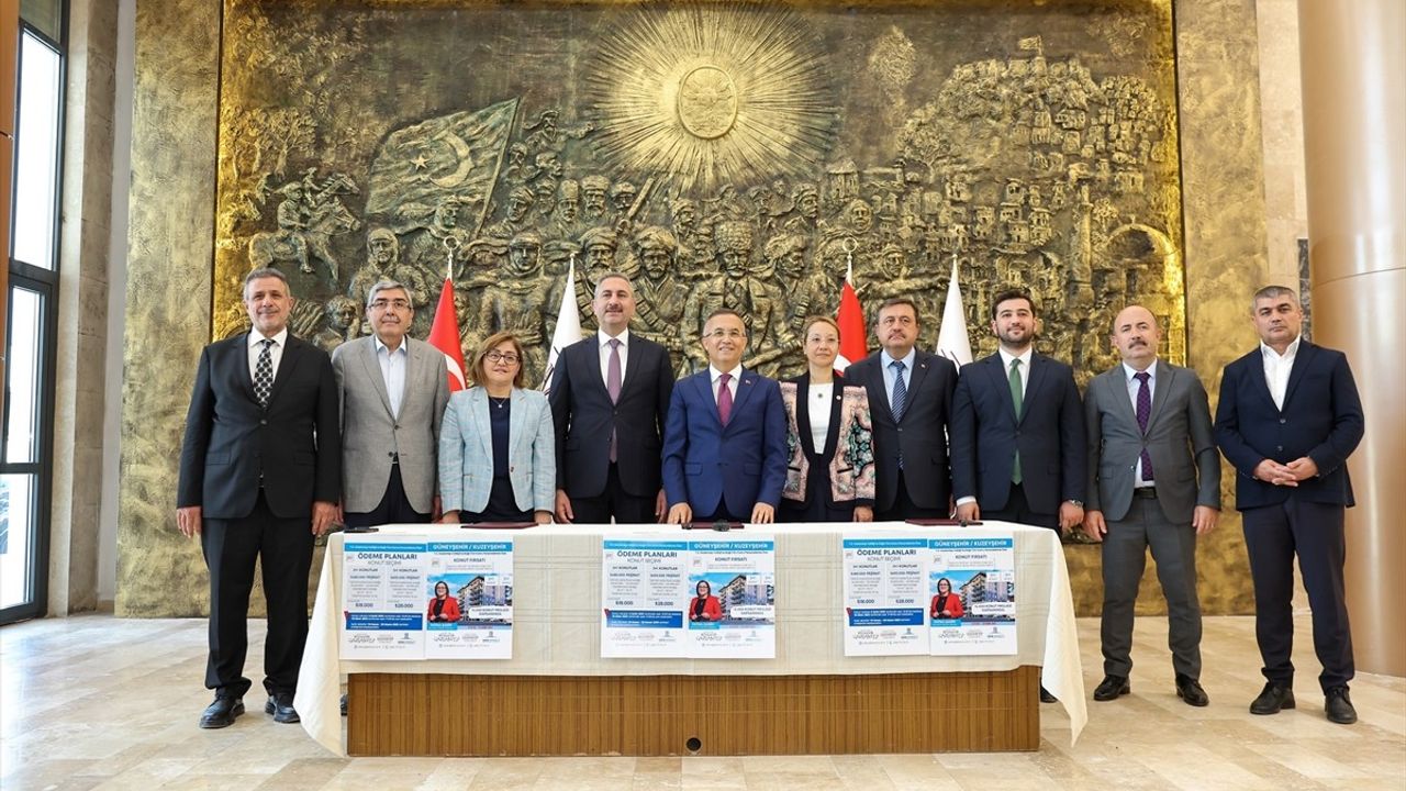 Gaziantep'te Kamu Personeli İçin Uygun Ödemeli Konut Projesi