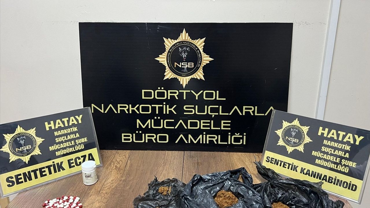 Hatay'da Uyuşturucu Operasyonu: 2 Şüpheli Tutuklandı