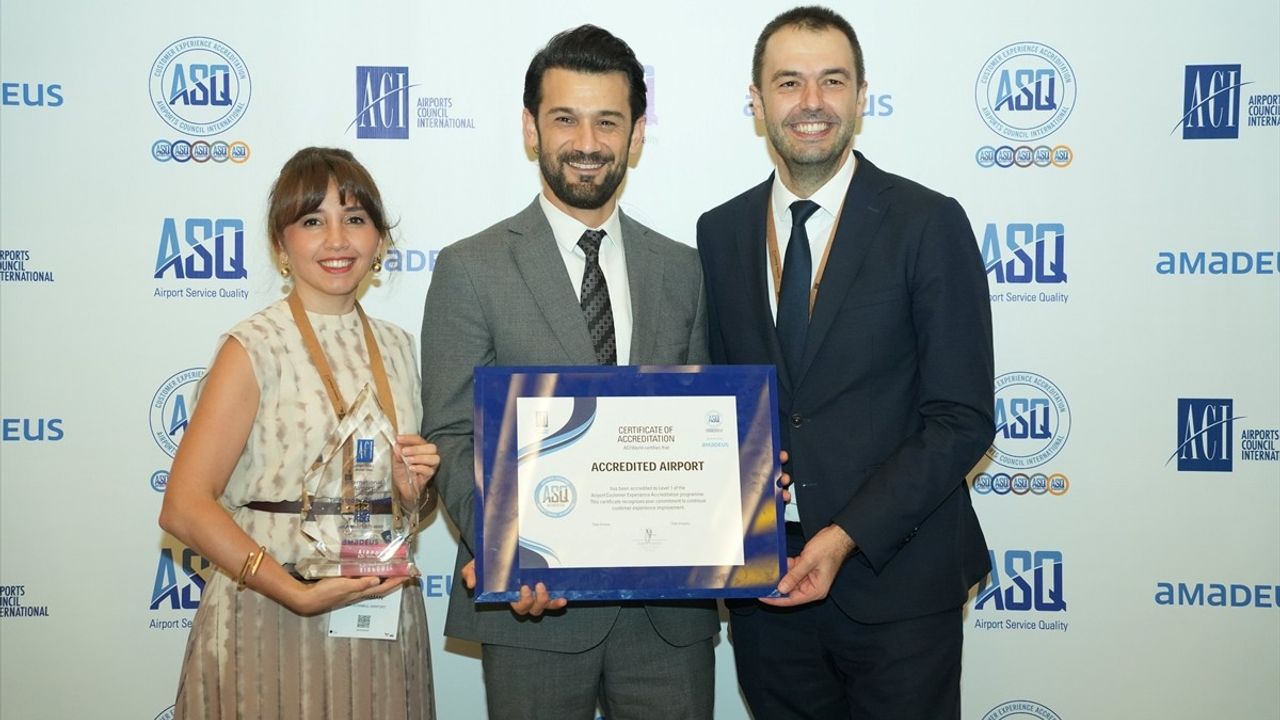 İstanbul Havalimanı Üç Ödül Birden Kazandı