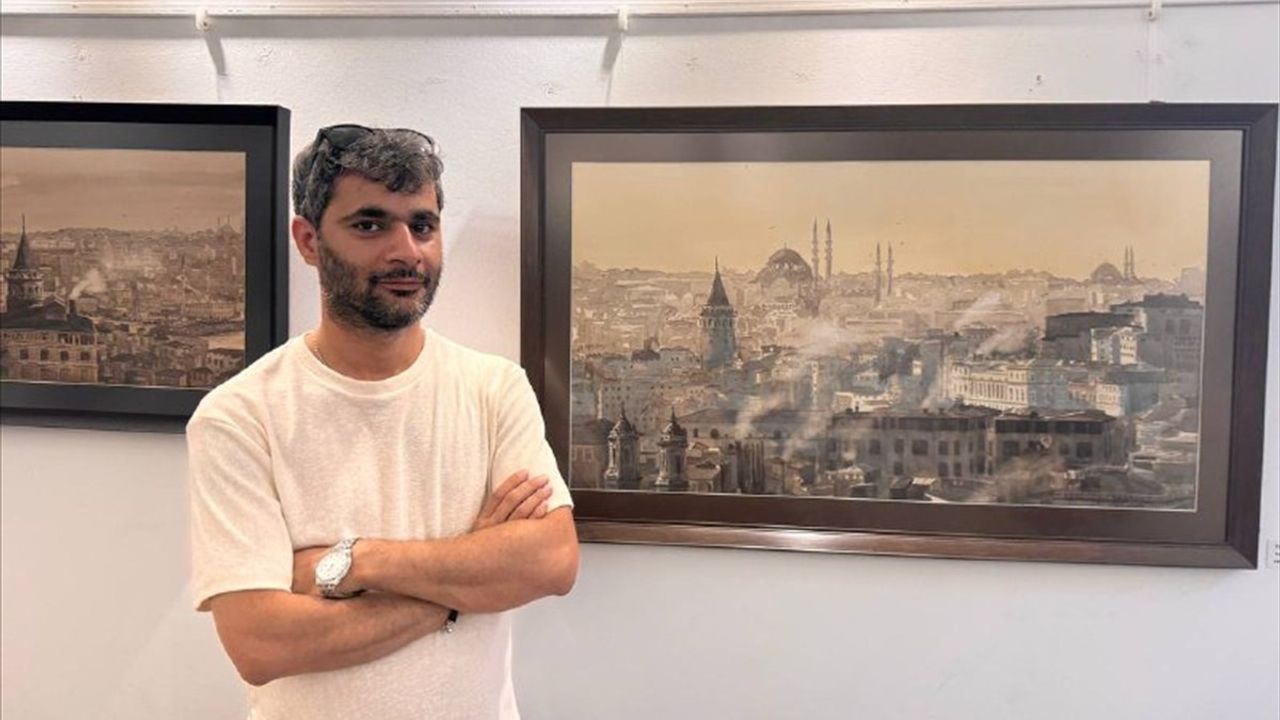 İstanbul'u Yansıtan Eserler: Sanatçılar Sergisi Başladı
