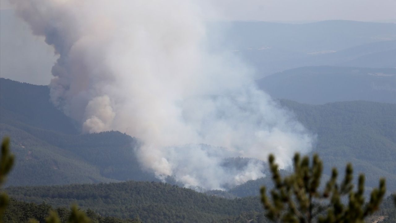 Kastamonu-Karabük Sınırında İkinci Orman Yangınına Müdahale