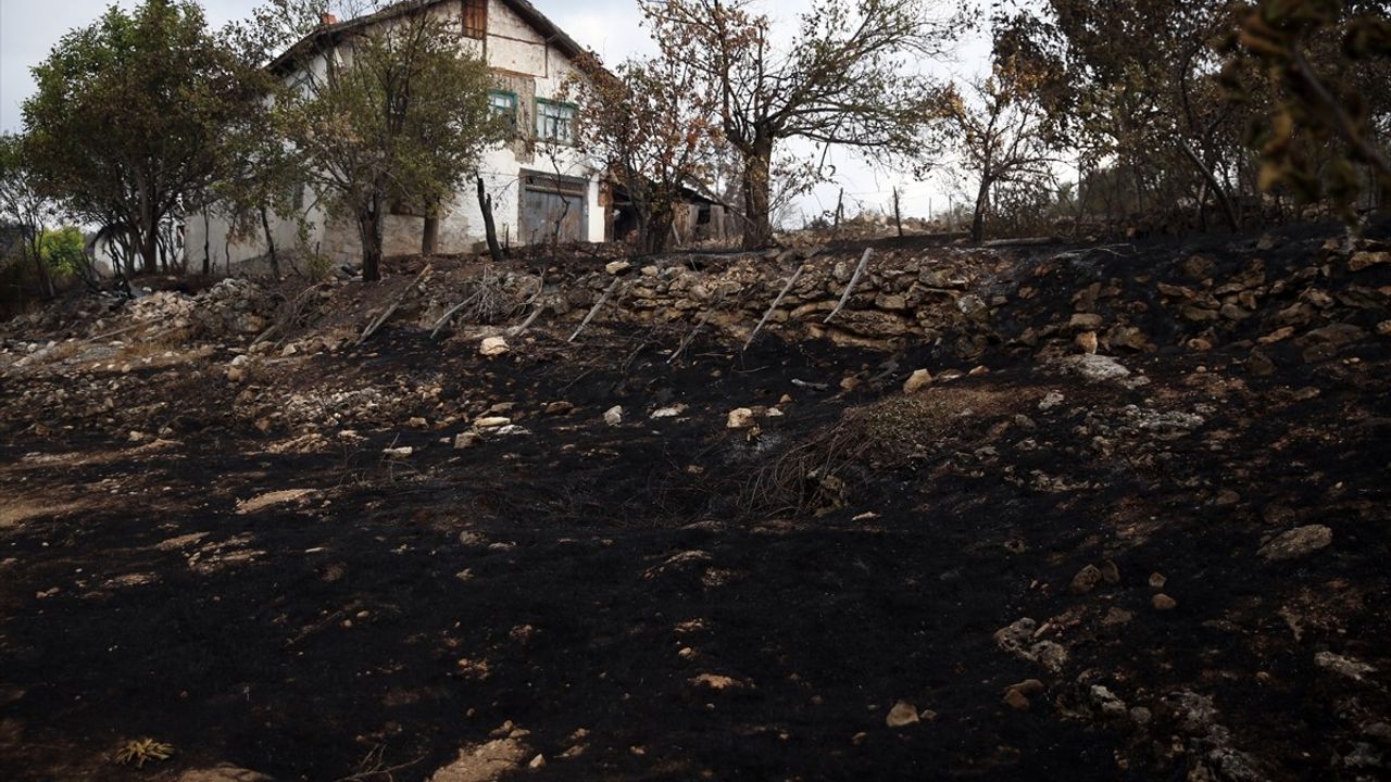 Kastamonu-Karabük Sınırında Orman Yangınlarına Müdahale Devam Ediyor