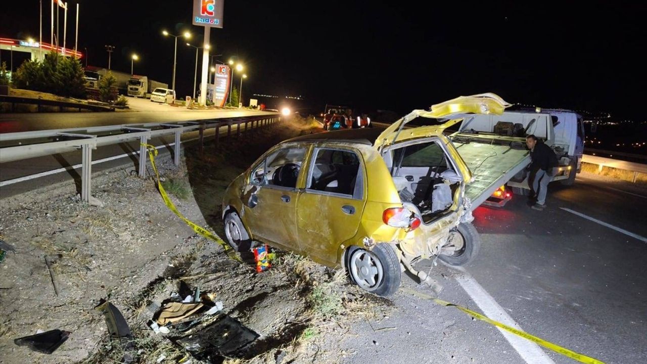 Kırıkkale'de Trafik Kazası: 1 Ölü