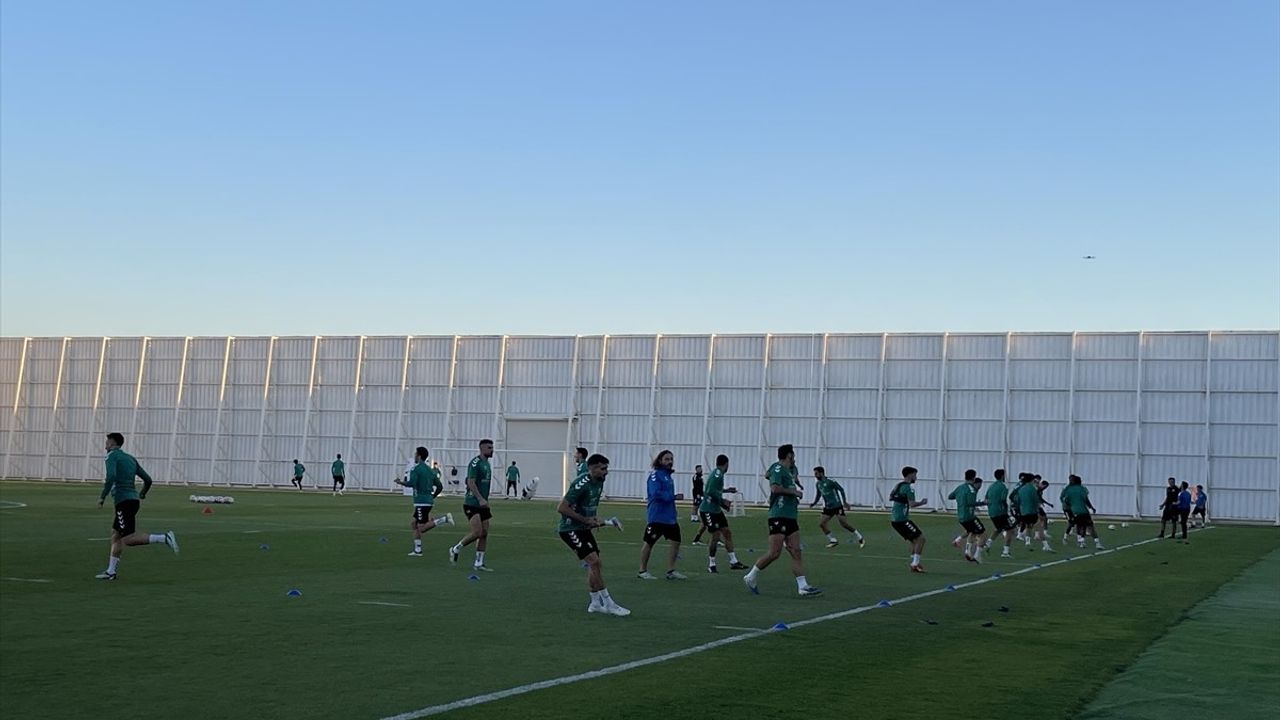 Konyaspor'un Alanyaspor Maçı Hazırlıkları Devam Ediyor