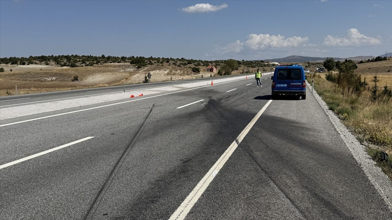Kütahya'da Jandarma Trafik Personeli Şehit Oldu