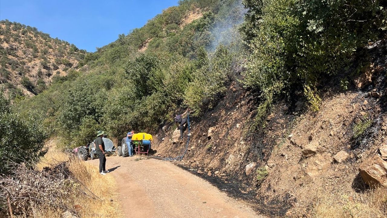 Kuyucak'ta Yangın Kontrol Altına Alındı