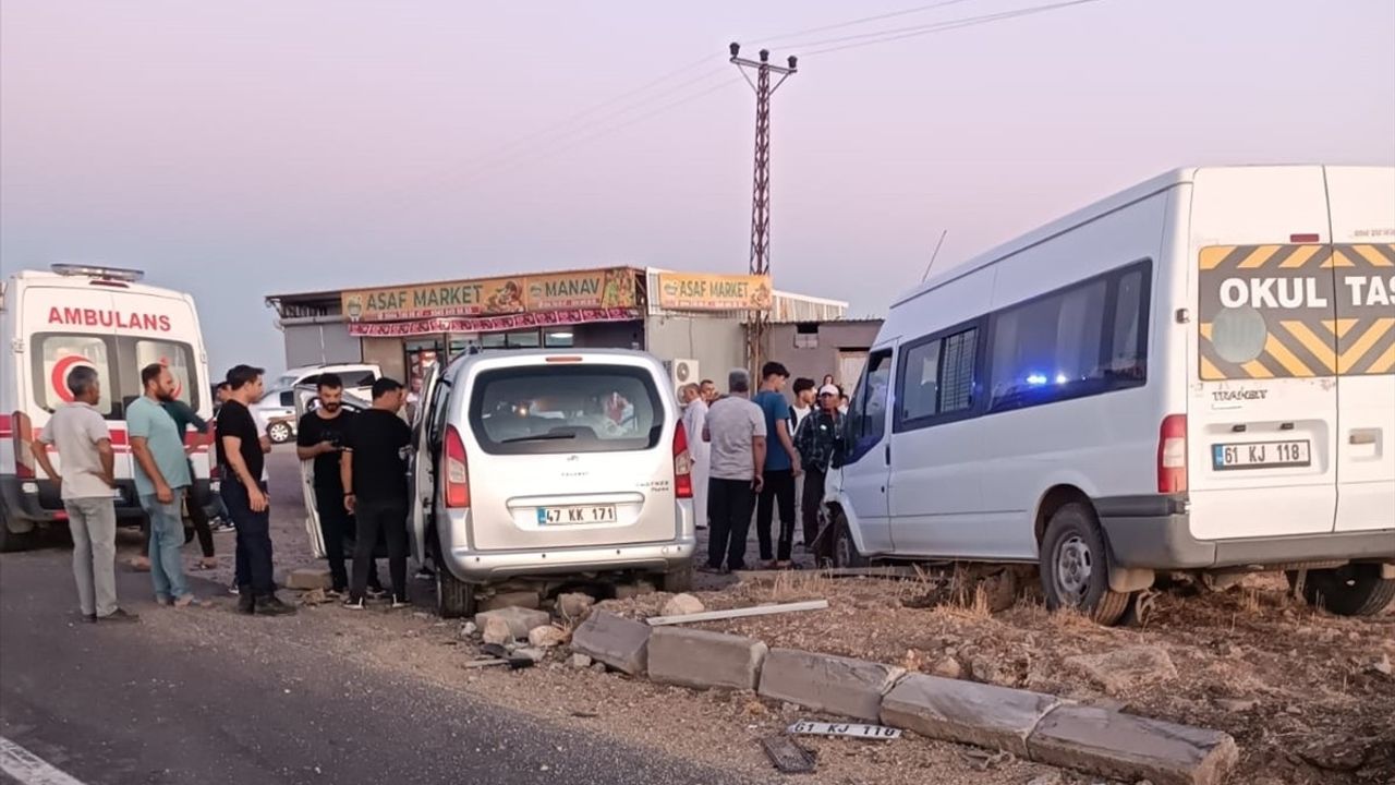 Mardin'de Zincirleme Trafik Kazası: 9 Yaralı