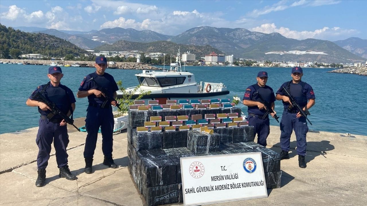 Mersin Açıklarında Ele Geçirilen Tütün Çubukları