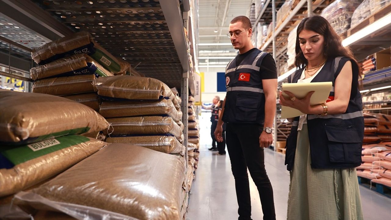 Mersin'de Market Denetimleri Sürüyor