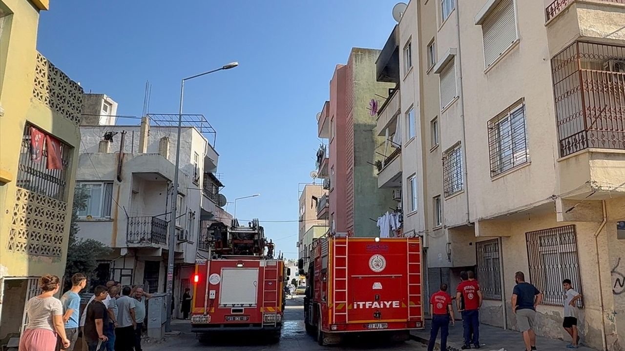 Mersin'de Yangın Çıkartan Şüpheli Gözaltına Alındı