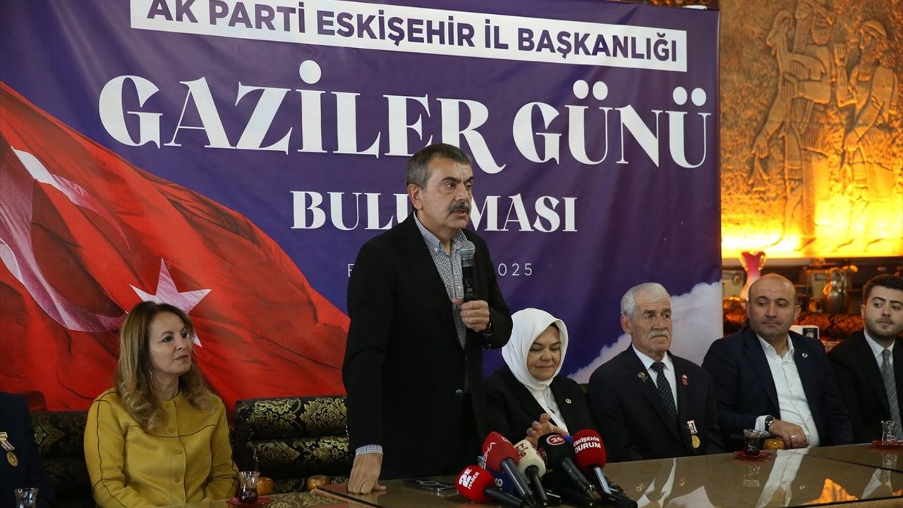 Milli Eğitim Bakanı Tekin'den Gaziler Günü'nde Anlamlı Açıklamalar