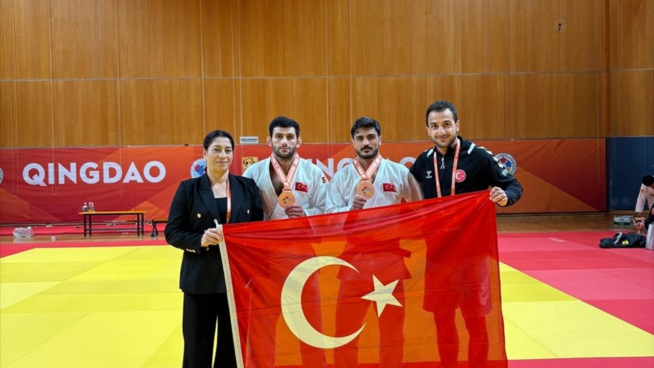 Milli Judocular, Qingdao Grand Prix'de İki Bronz Madalya Kazandı