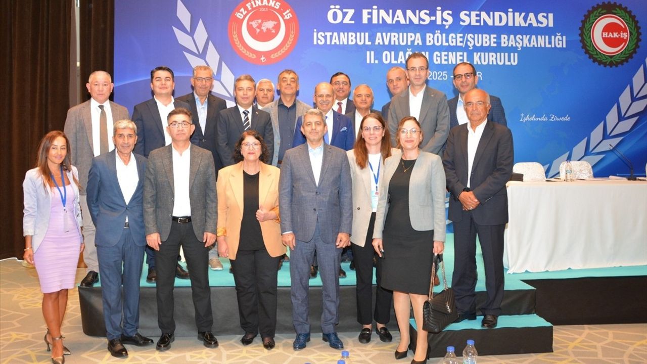 Mümin Evren Öz Finans İş Sendikası İstanbul Avrupa Bölge Başkanı Seçildi