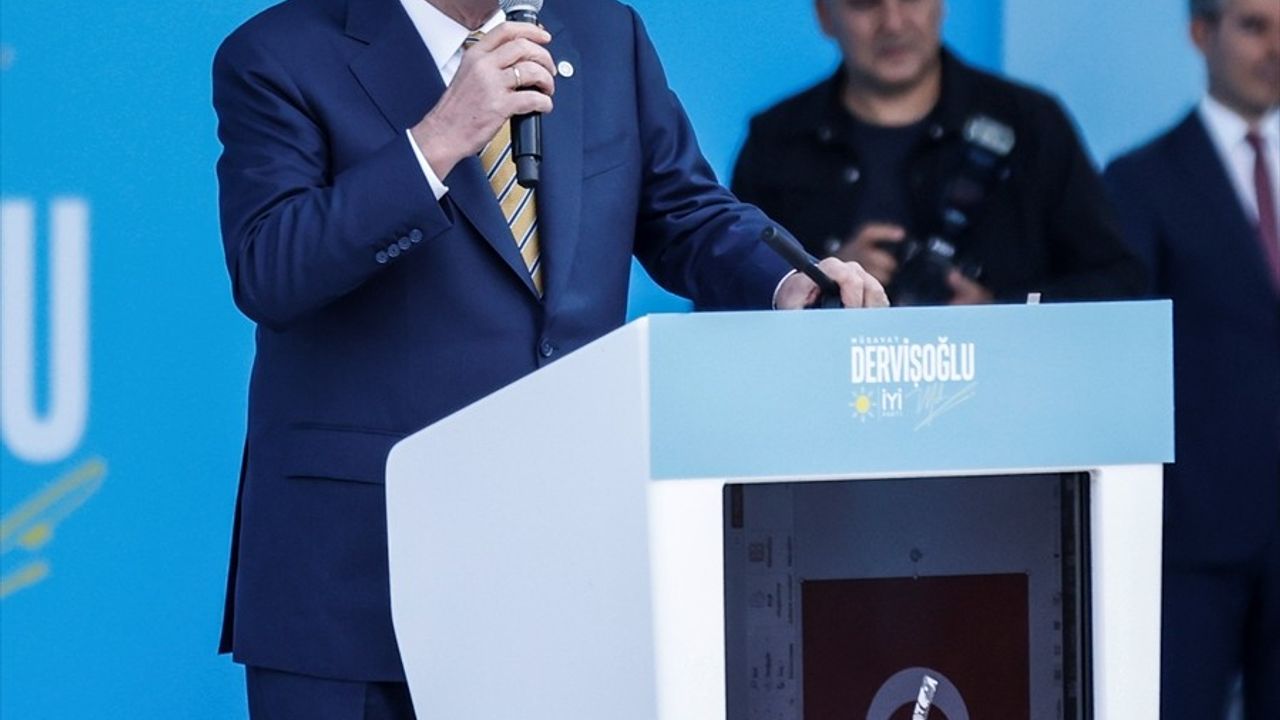 Müsavat Dervişoğlu'ndan Mersin Mitinginde Vizyon Mesajları