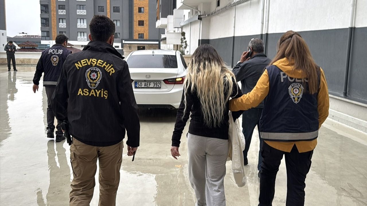 Nevşehir'de Fuhuş Operasyonunda 3 Gözaltı