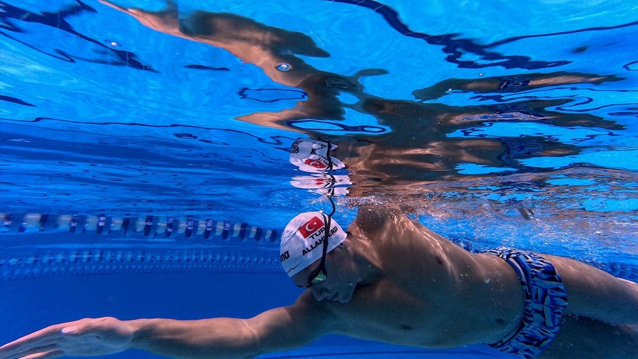 Nusrat Allahverdi Olimpiyat Hedefiyle Günde 6 Saat Yüzüyor