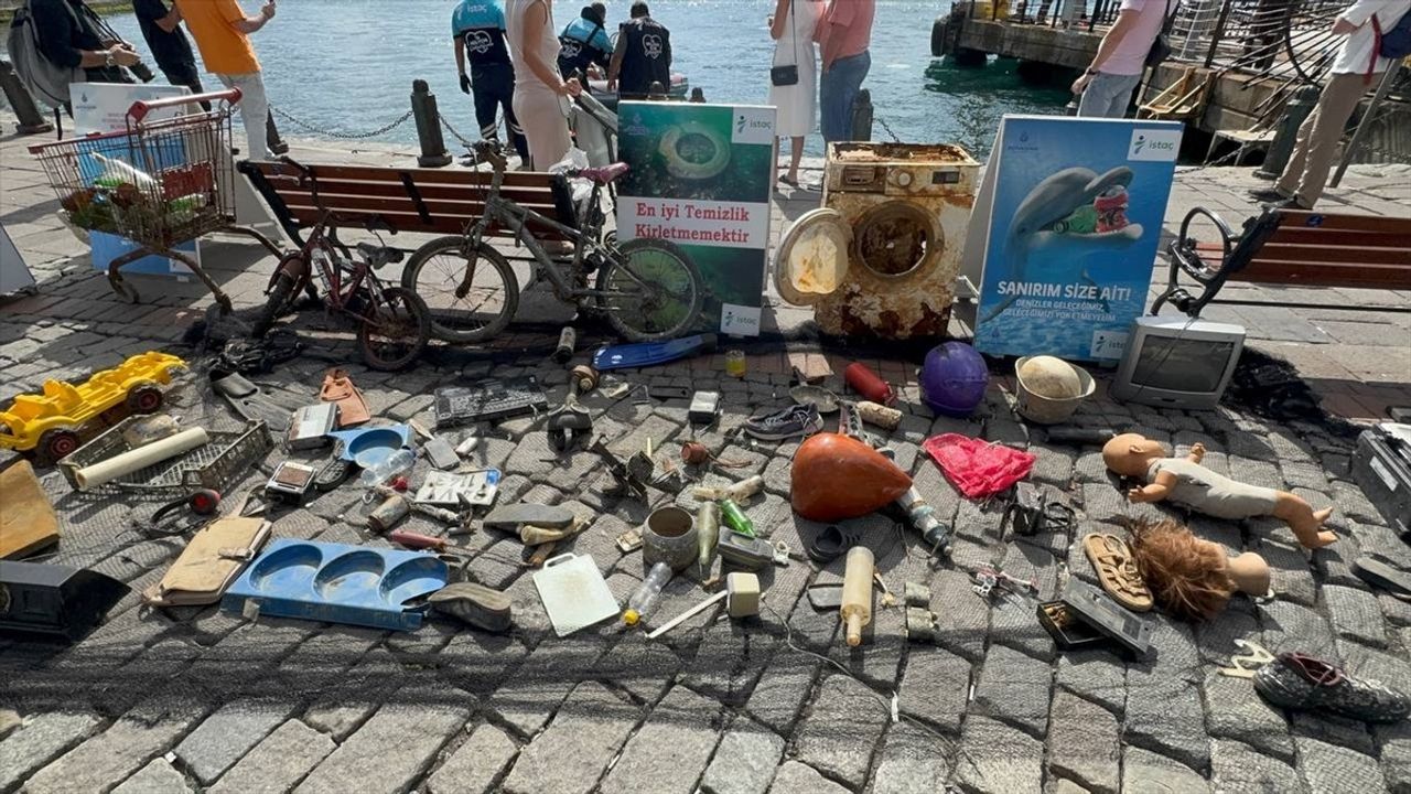 Ortaköy'de Su Altı Temizliği Gerçekleştirildi