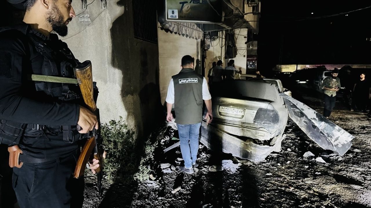 Şam'da Araçta Patlama: 1 Yaralı