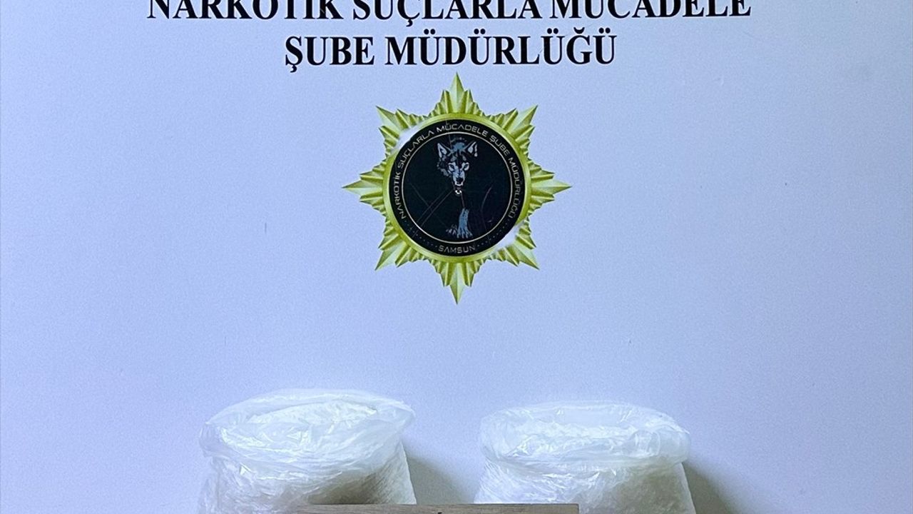 Samsun'da Baba-Oğul Uyuşturucu Operasyonunda Yakalandı