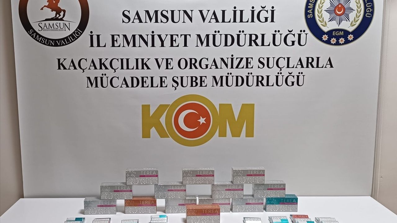 Samsun'da Kaçakçılıkla Mücadele: 4 Zanlı Gözaltında