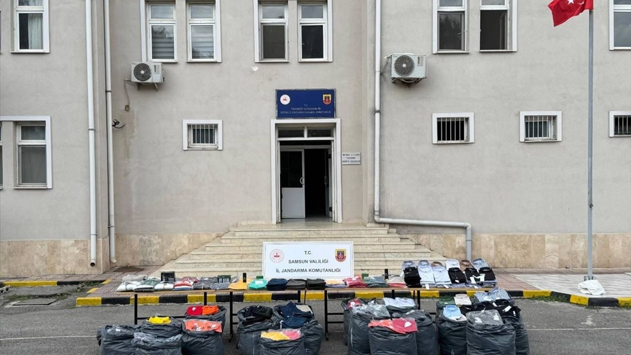 Samsun'da Sahte Markalı Ürün Operasyonu