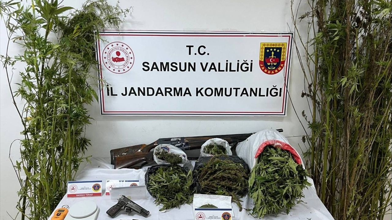 Samsun'da Uyuşturucu Operasyonu: 9 Kilo Esrar Ele geçirildi