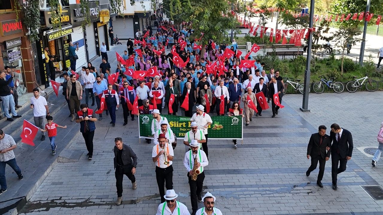 Siirt Fıstığı Doğa ve Kültür Festivali Gerçekleşti