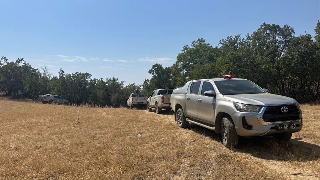 Şırnak'ta Yangınla Mücadele Devam Ediyor