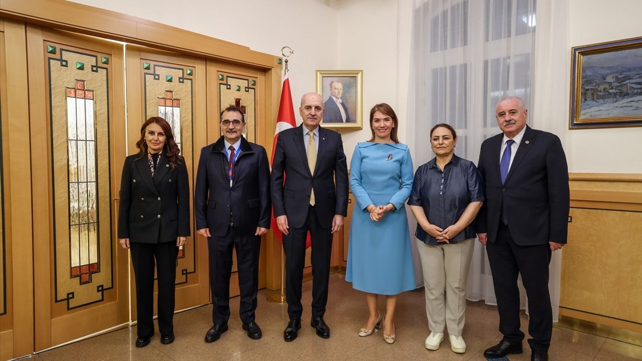 TBMM Başkanı Numan Kurtulmuş'tan Budapeşte Büyükelçiliği Ziyareti