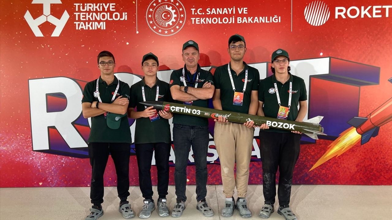 Tekirdağlı Öğrenciler TEKNOFEST'te Birinci Oldu