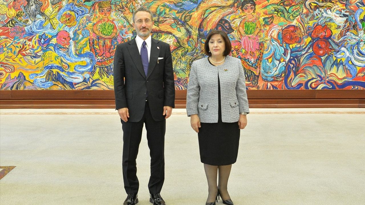 TİHEK Başkanı Altun, Azerbaycan Milli Meclisi Başkanı Gafarova ile Görüştü