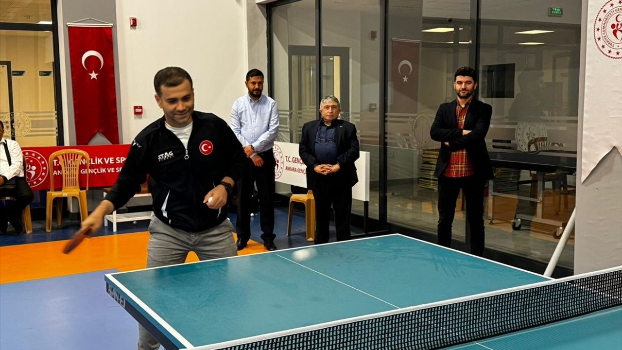 TMTF Başkanı Kerim Koç, Ankara'daki Sporcuları Ziyaret Etti