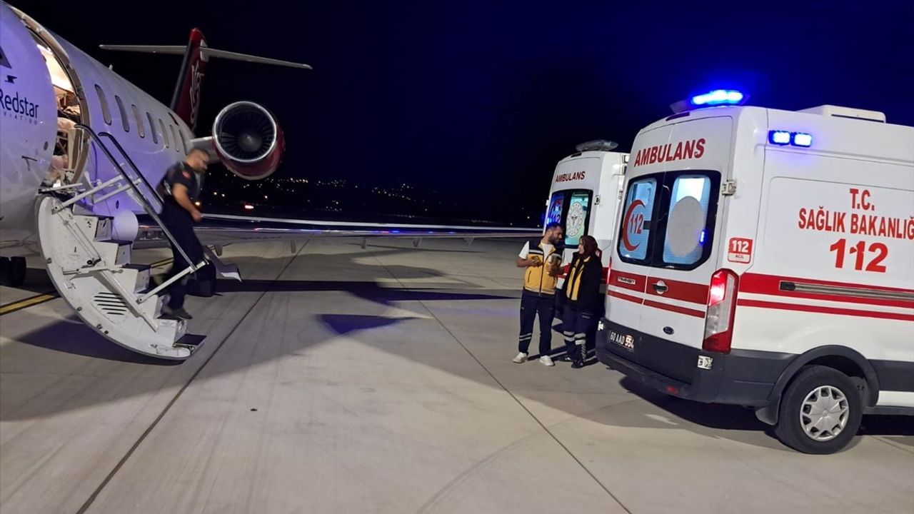 Tokat'ta 4,5 Aylık Bebek İçin Ambulans Uçak Havalandı