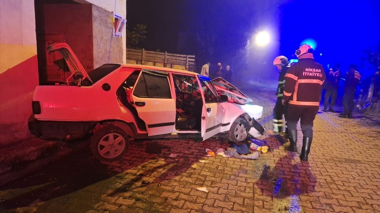 Tokat'ta Trafik Kazası: Bir Kişi Hayatını Kaybetti