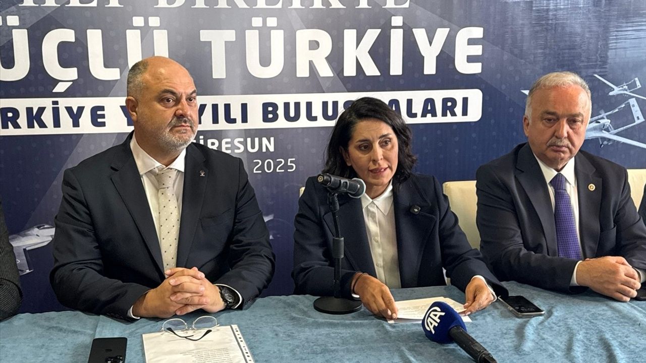 Tuncer'den Giresun'da Türkiye Yüzyılı Vurgusu