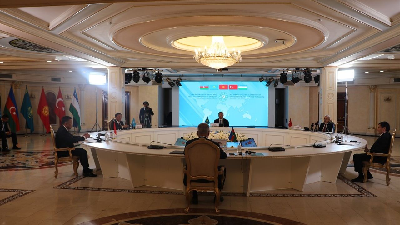 Türk Devletleri Teşkilatı 8. Ulaştırma Bakanları Toplantısı Kazakistan'da Gerçekleşti