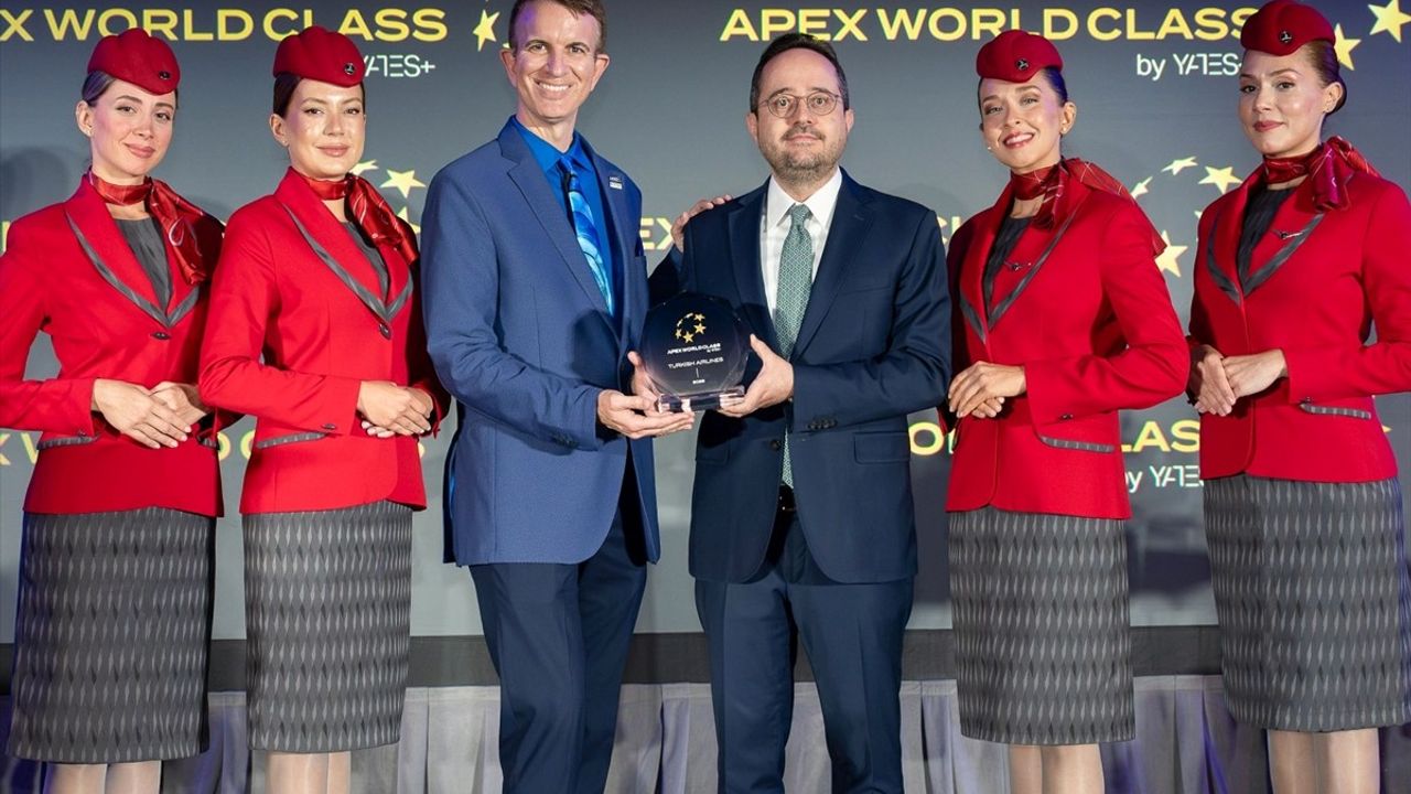 Türk Hava Yolları, APEX World Class Ödülünü Beşinci Kez Kazandı