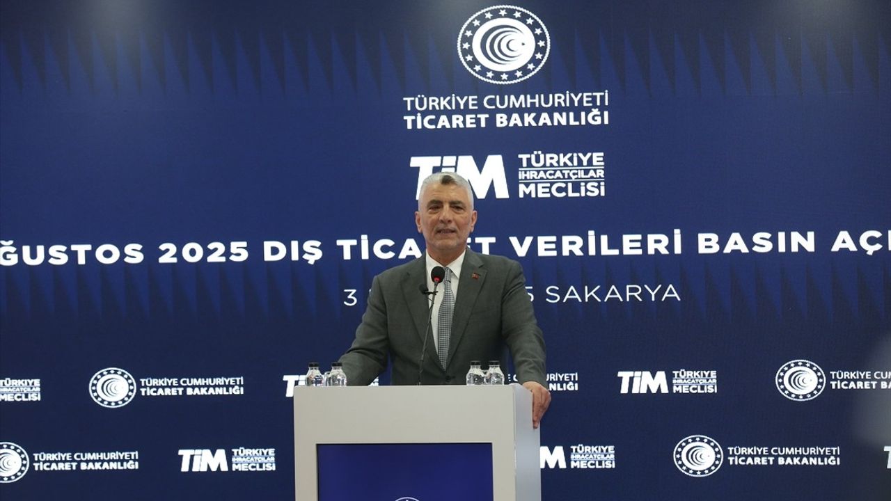 Türkiye'nin Ağustos Ayı Dış Ticaret Verileri Açıklandı