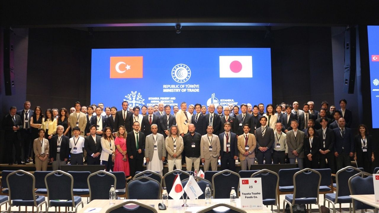 Türkiye'nin Su Ürünleri İhracatında Japonya Hedefi Büyüyor