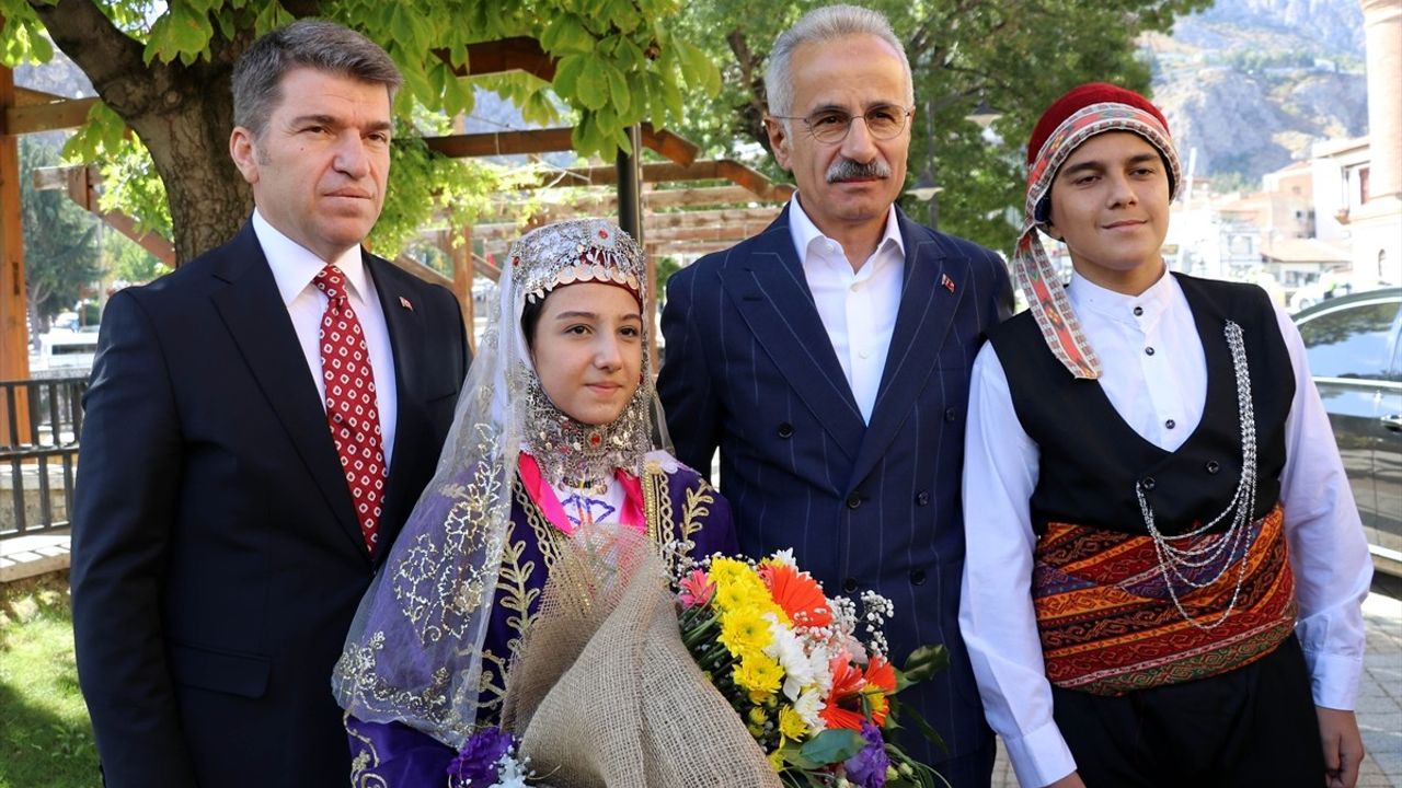 Ulaştırma ve Altyapı Bakanı Uraloğlu Amasya'da Konuştu