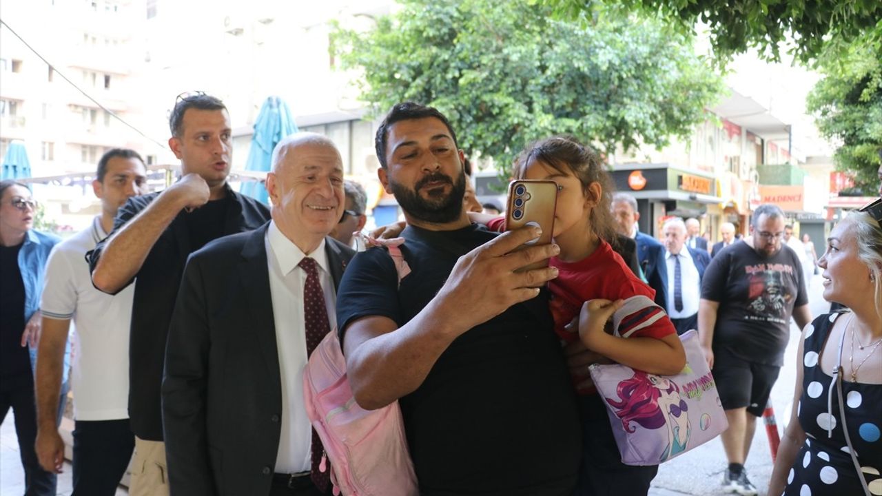 Ümit Özdağ Adana'da Ziyaretlerde Bulundu
