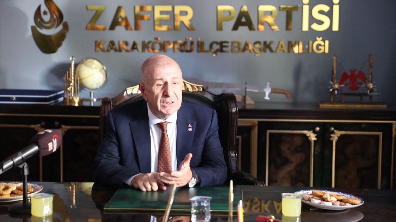 Ümit Özdağ Şanlıurfa'da Temaslarda Bulundu