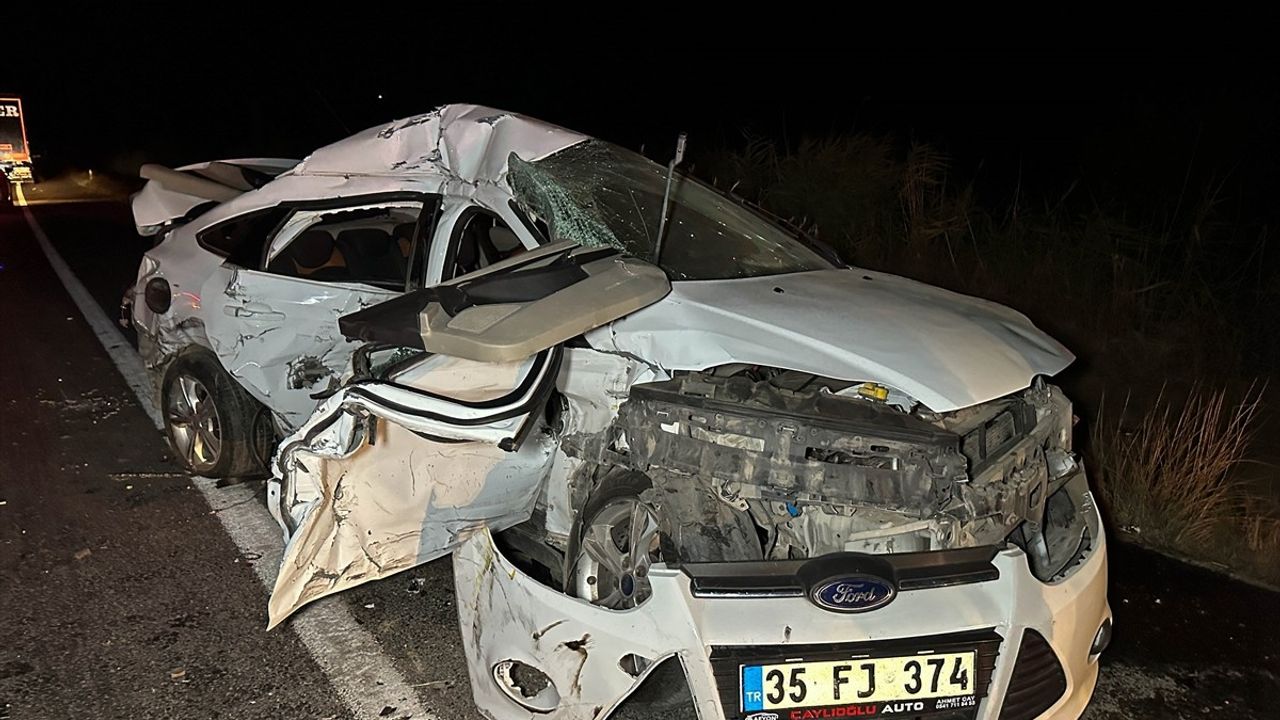 Uşak'ta Trafik Kazası: 1 Ölü, 1 Yaralı