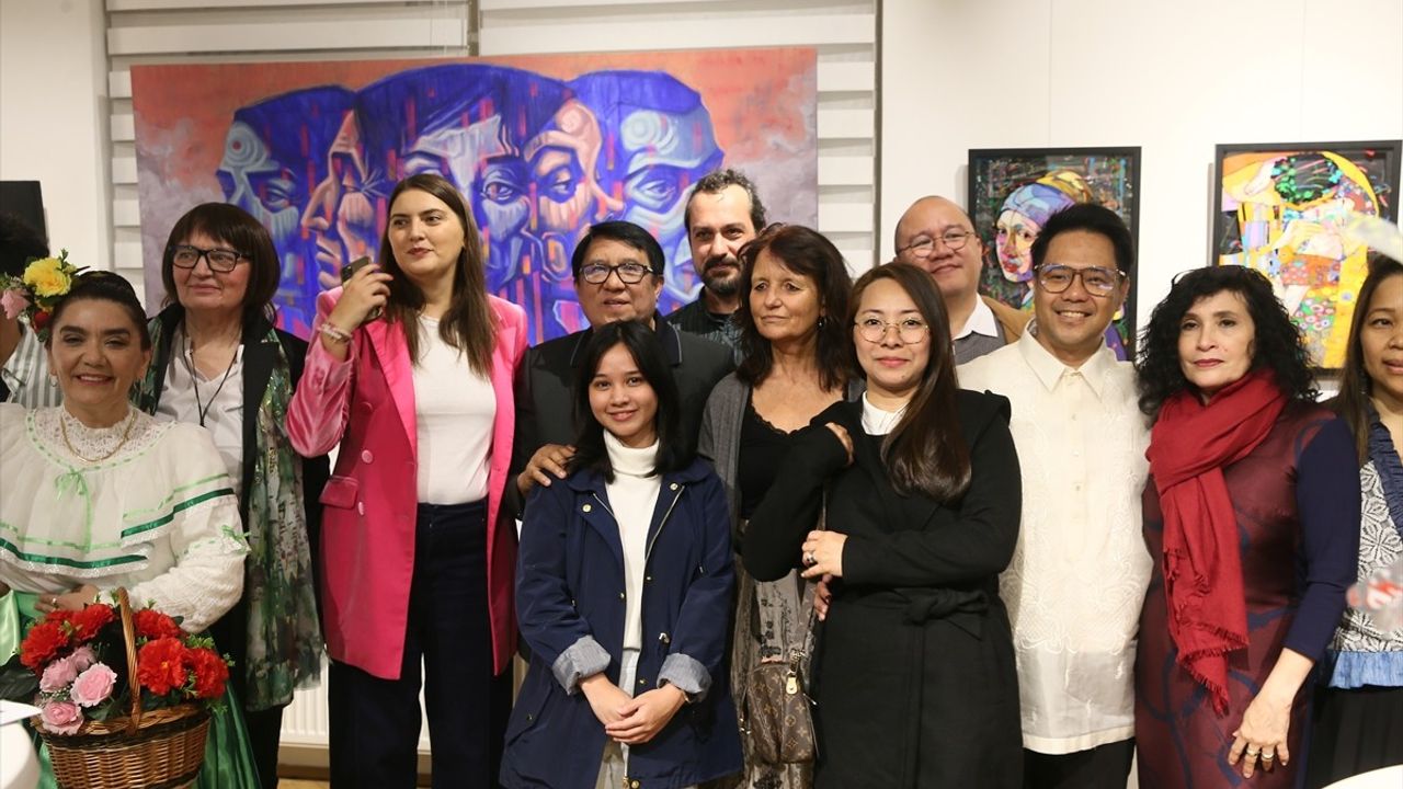 Viyana Yunus Emre Enstitüsü'nde Uluslararası Sanat Sergisi