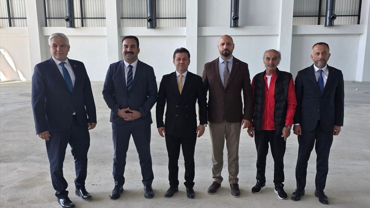 Yeni Cimnastik Salonu İnşaatı İncelendi