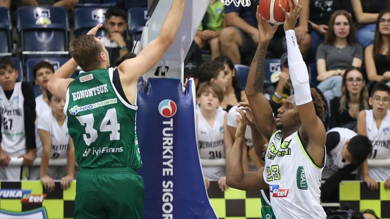 Yukatel Merkezefendi Belediyesi Basket, Bursaspor'u Mağlup Etti
