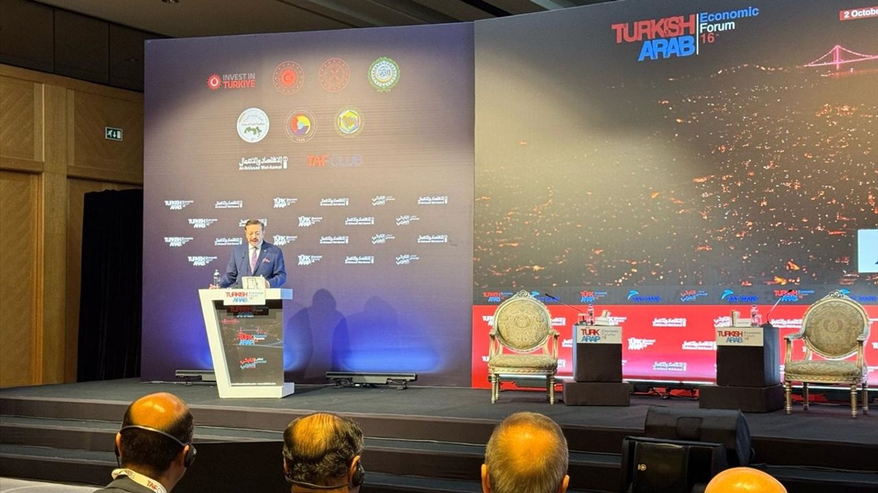 16. Türk-Arap Ekonomi Forumu İstanbul'da Başladı