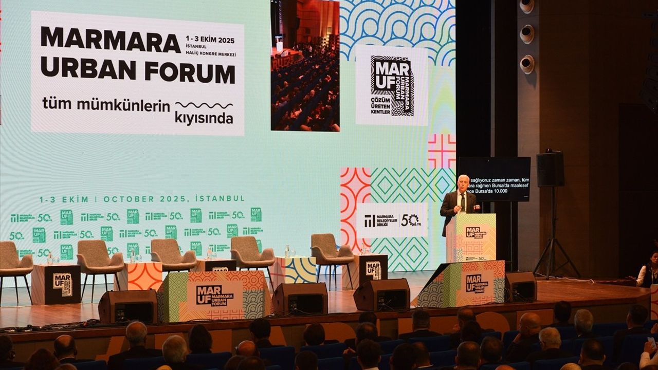 4. Marmara Uluslararası Kent Forumu İstanbul'da Başladı