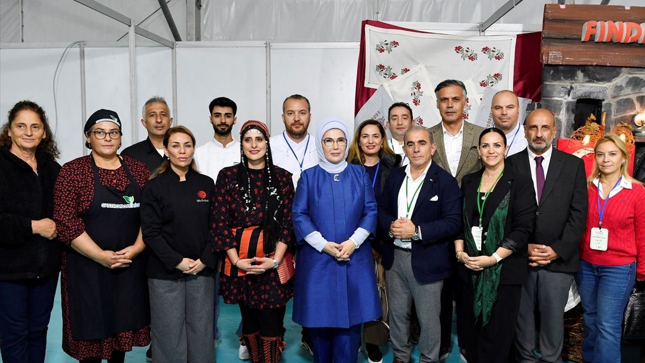 5. Rize Gastronomi Günleri'nde Emine Erdoğan'dan Yerel Lezzetlere Destek
